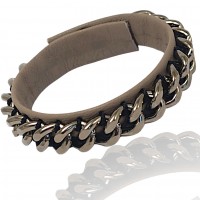 Bransoleta Chain Reaction - Stone Taupe